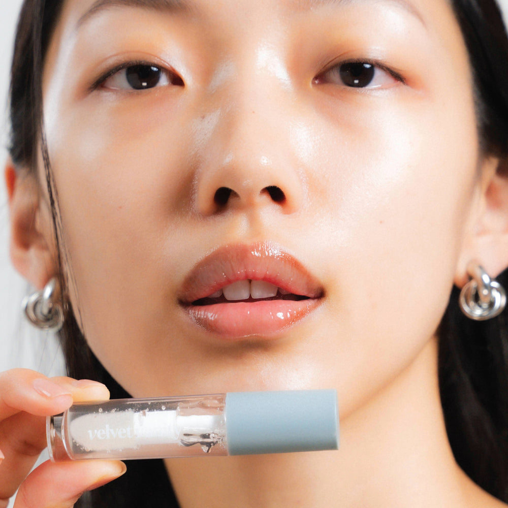 Velvet Vanity routine step โ Peptide Glo Lip Oil