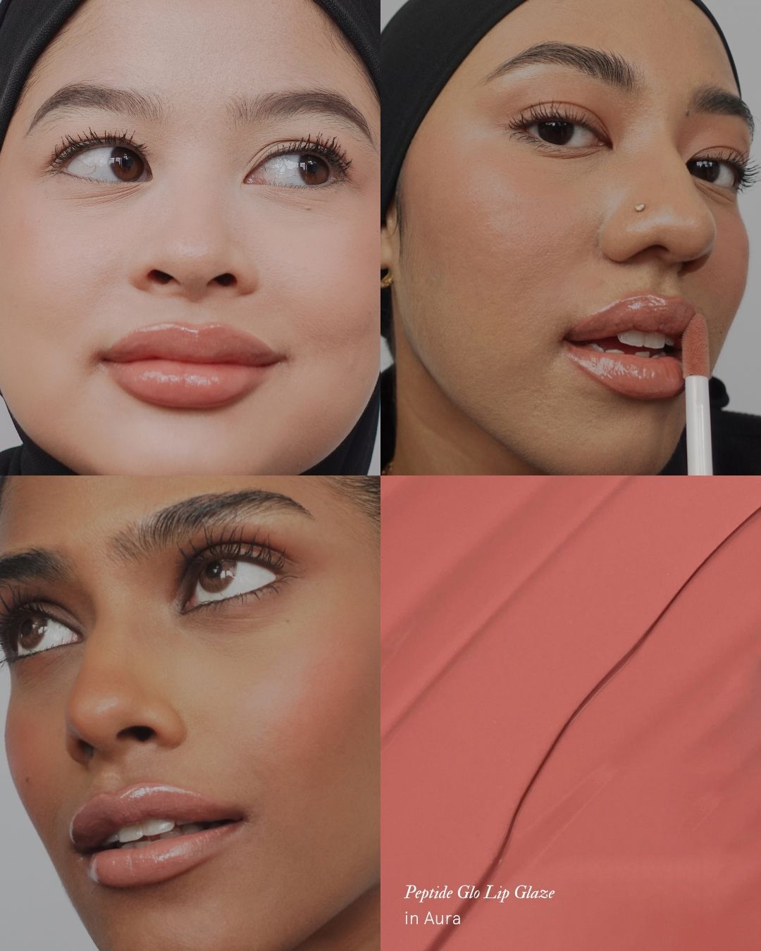 Peptide Glo Lip Glaze Set (The Bambi Edit)