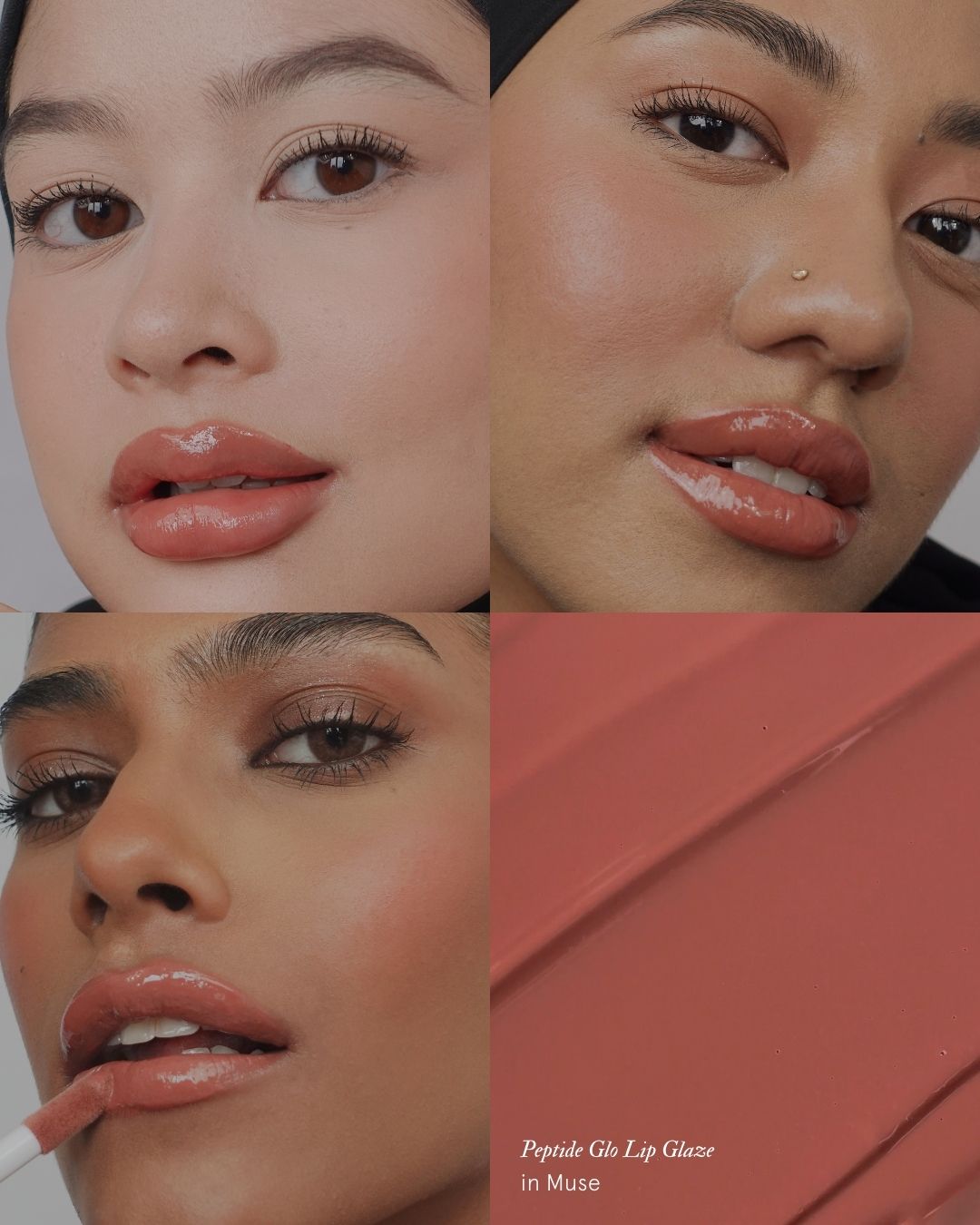 Peptide Glo Lip Glaze Set (The Bambi Edit)