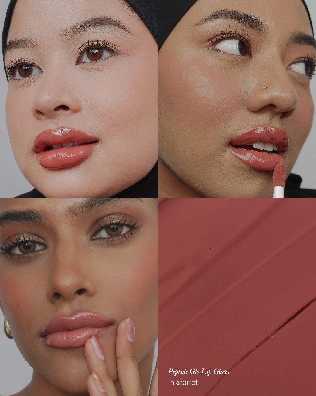 Peptide Glo Lip Glaze Set (The Bambi Edit)