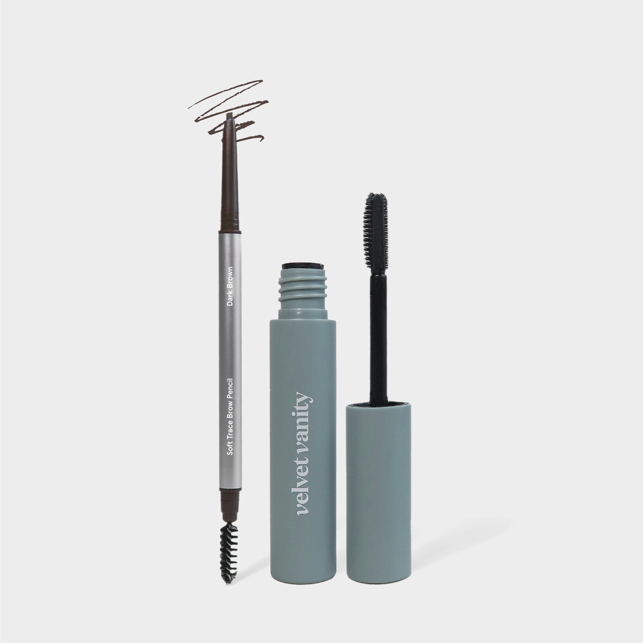 The Brow Edit Set in Dark Brown