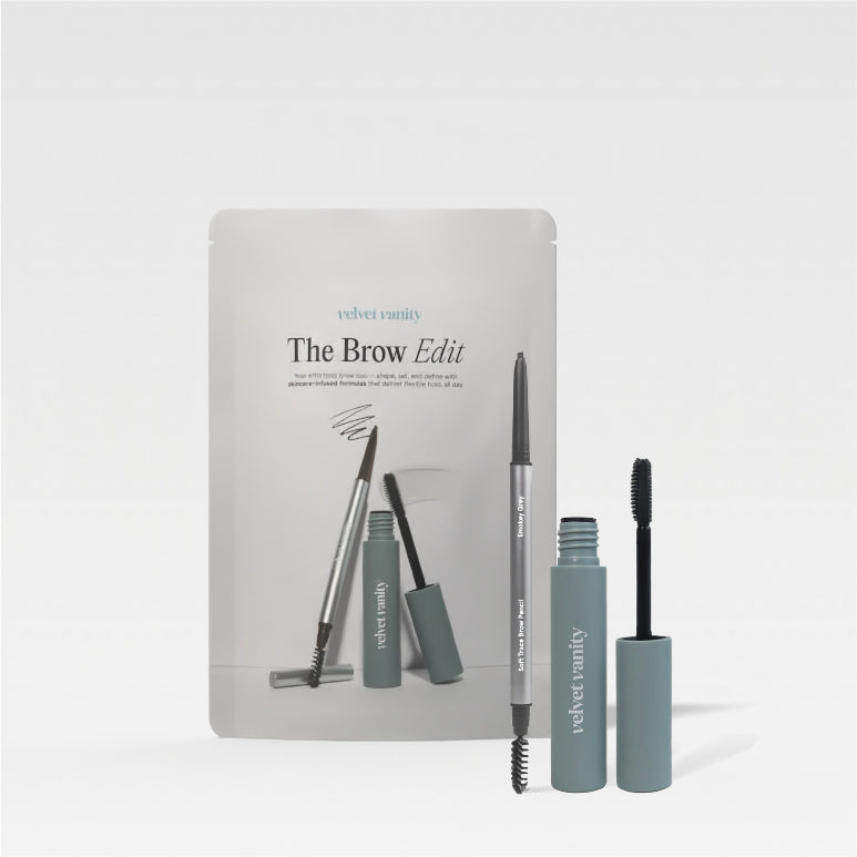 The Brow Edit Set in Smokey Gray