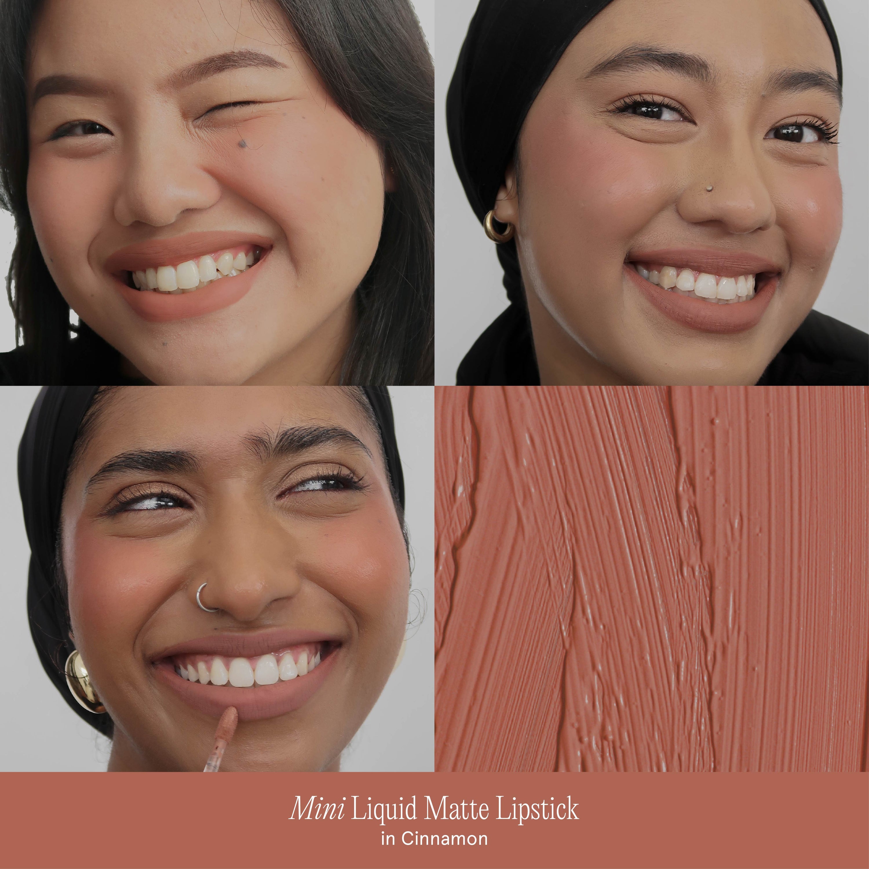 Mini Liquid Matte Lipstick in Cinnamon