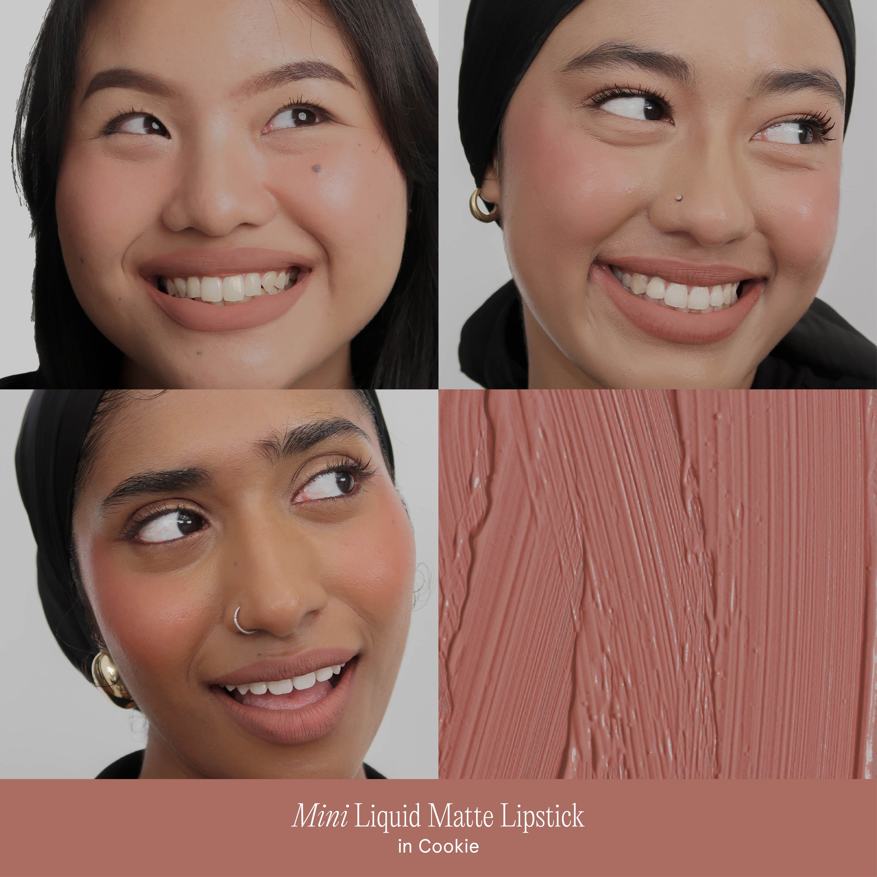 Mini Liquid Matte Lipstick in Cookie